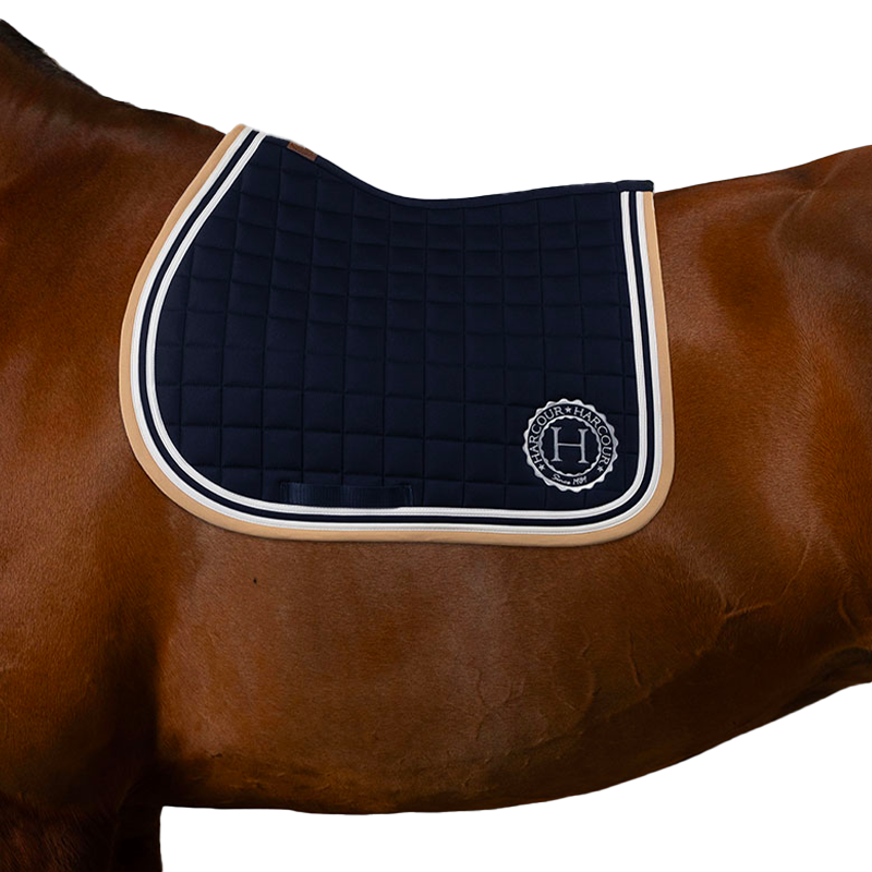 Harcour - Tapis de selle Soft marine