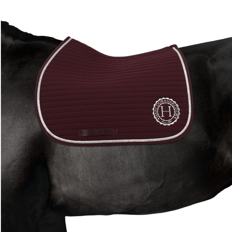 Harcour - Tapis de selle Karembar aubergine