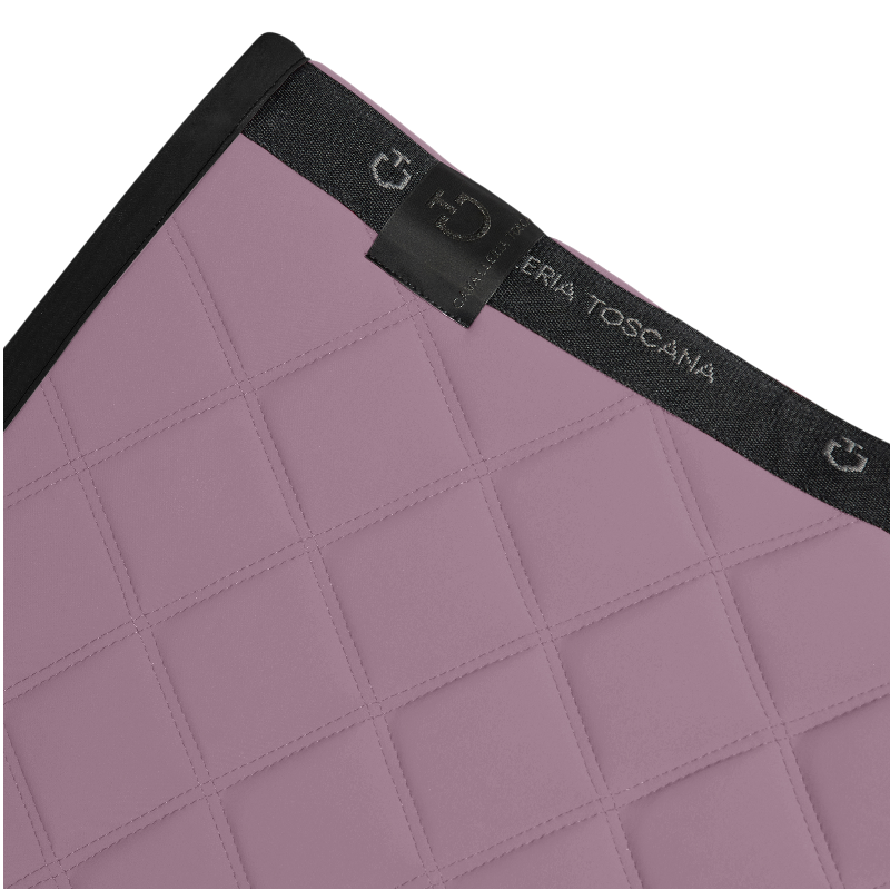 Cavalleria Toscana - Tapis de selle Diamonds and Lines lilas