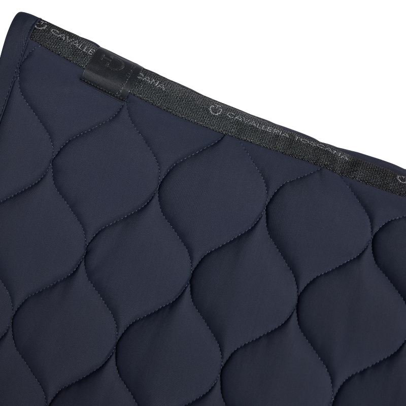 Cavalleria Toscana - Tapis de selle New Circular Quilted Jersey marine