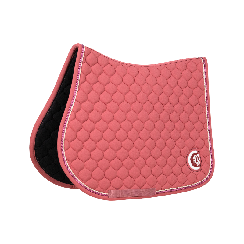 Kentucky Horsewear - Tapis de selle 3D logo Onion Quilt fuchsia