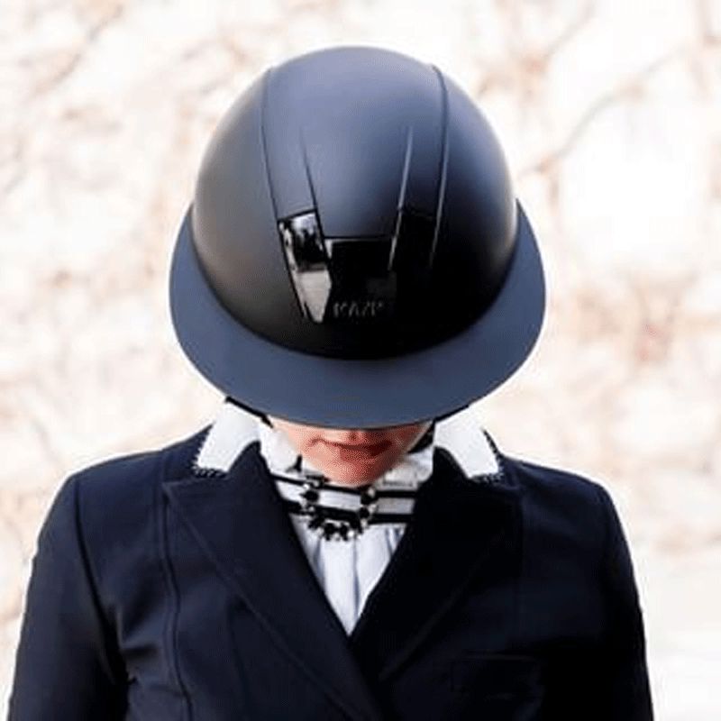 Kask - Casque d'équitation Kooki Lady marine mat