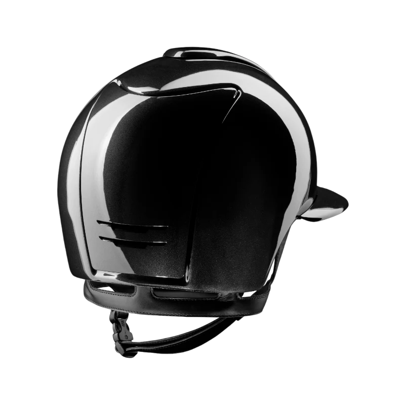 KEP - Casque d'équitation Cromo 2.0 New Shine black visière polo